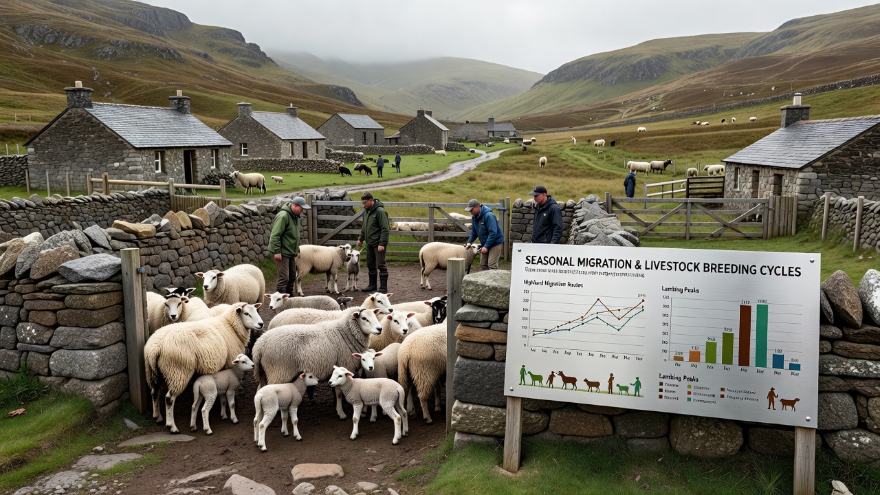 Seasonal Migration Patterns and Their Effects on Livestock Breeding Cycles in Enclosed Highland Settlements