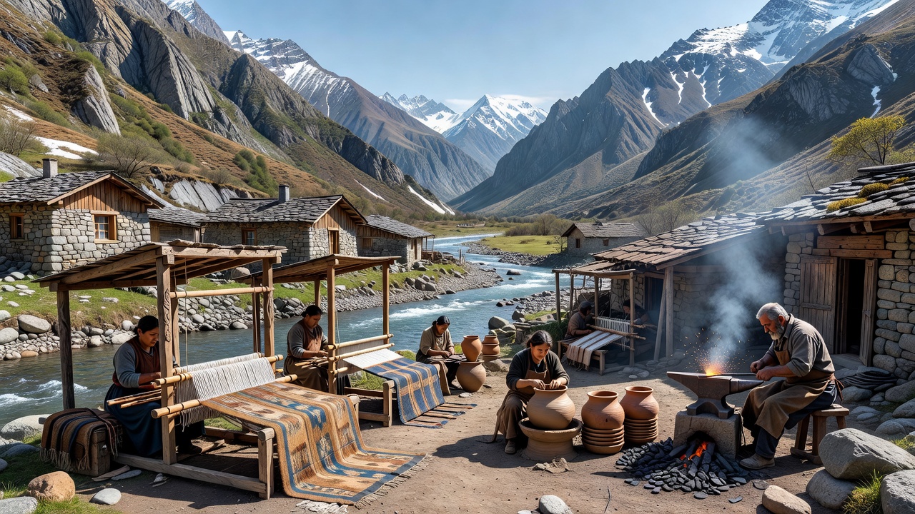 The Interplay Between Geography and Artisan Practices in Remote Valley Communities